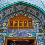 درب ورودی حرم در کاظمین